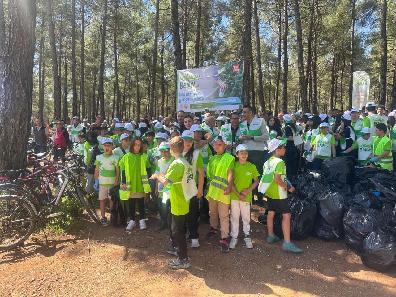 Muğla’da “Orman Benim” Etkinliğiyle Ormanlar Temizlendi 2